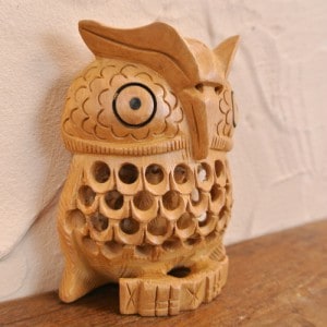 【極美品】イタリア製　フクロウの置物　FLAVIA Amazon.co.jp: イタリア FLAVIAフラヴィア社 フクロウ 置物