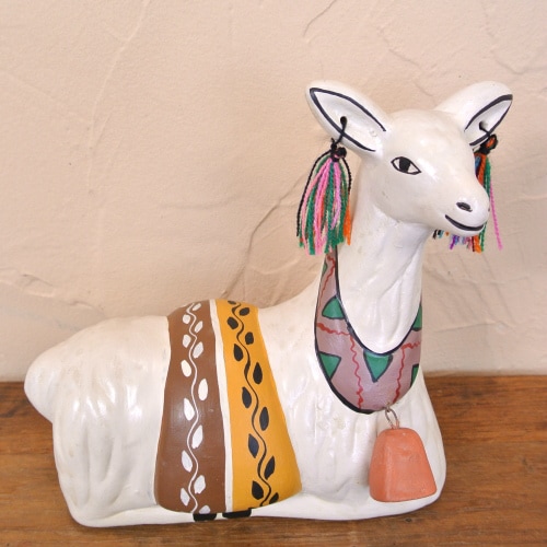 素焼きリャマ