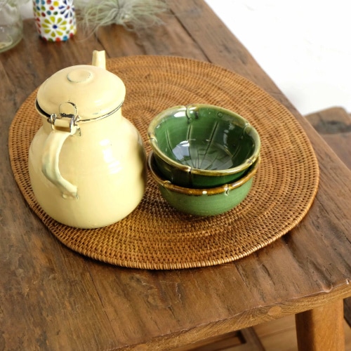 アタ 楕円ランチョンマット