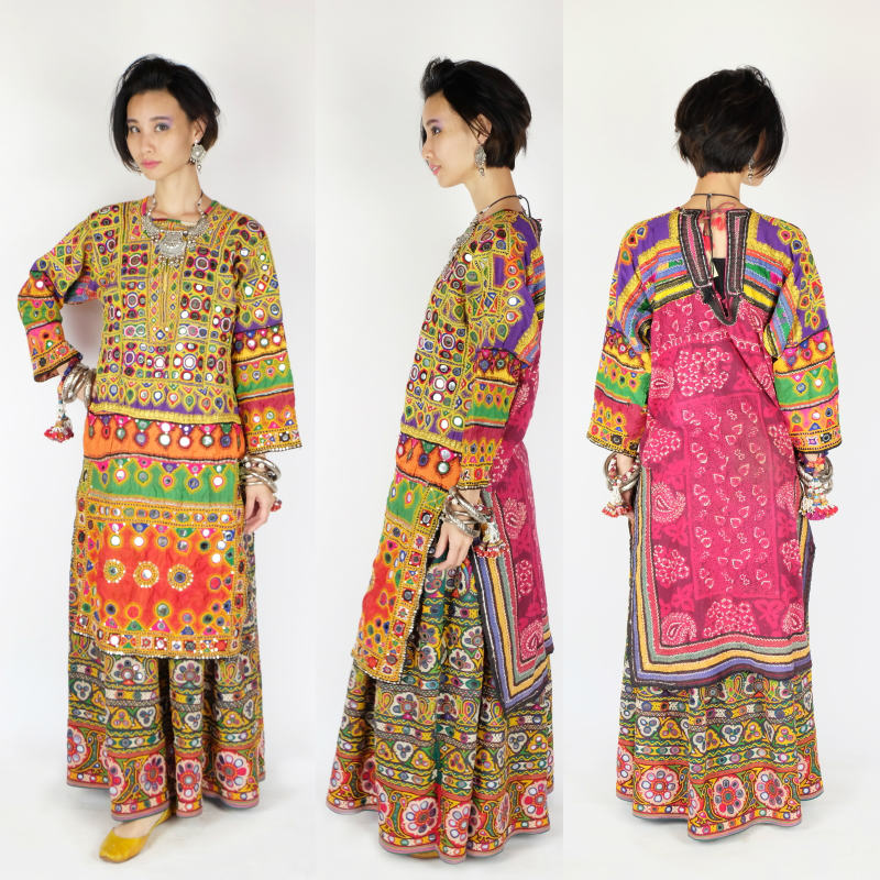 インド バンジャラ族の民族衣装 バンジャラ族民族衣装 チョリ A｜マライカ公式通販