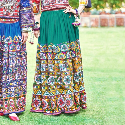 アヒール族カガラ スカート B｜マライカ公式通販