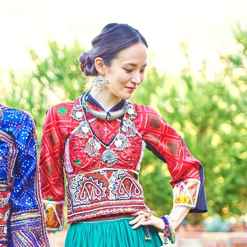 ラバリ族カンチャリ ブラウス　B