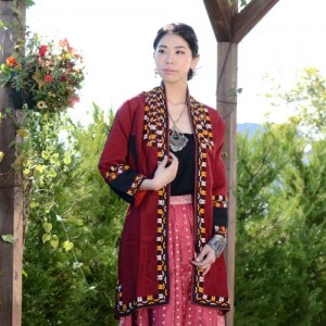 ☆一点もの☆ MALAIKA アフガニスタンジャケット　トルクメン族　クルテ ☆一点もの☆ MALAIKA アフガニスタンジャケット トルクメン族