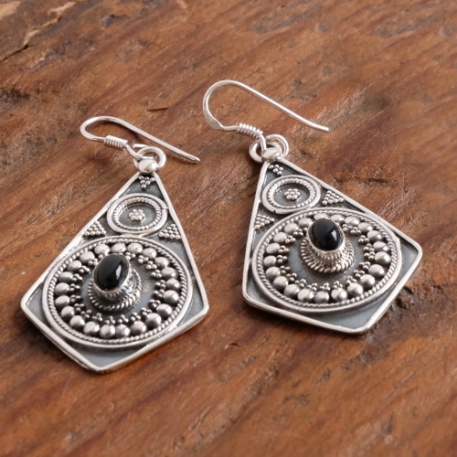 パワーストーンシルバーピアス　【メール便可】