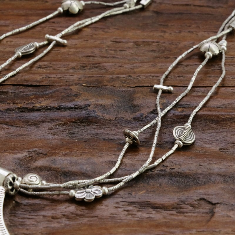 MALAIKA　トライバルネックレス　カレンシルバー カレンシルバーネックレス｜マライカ公式通販