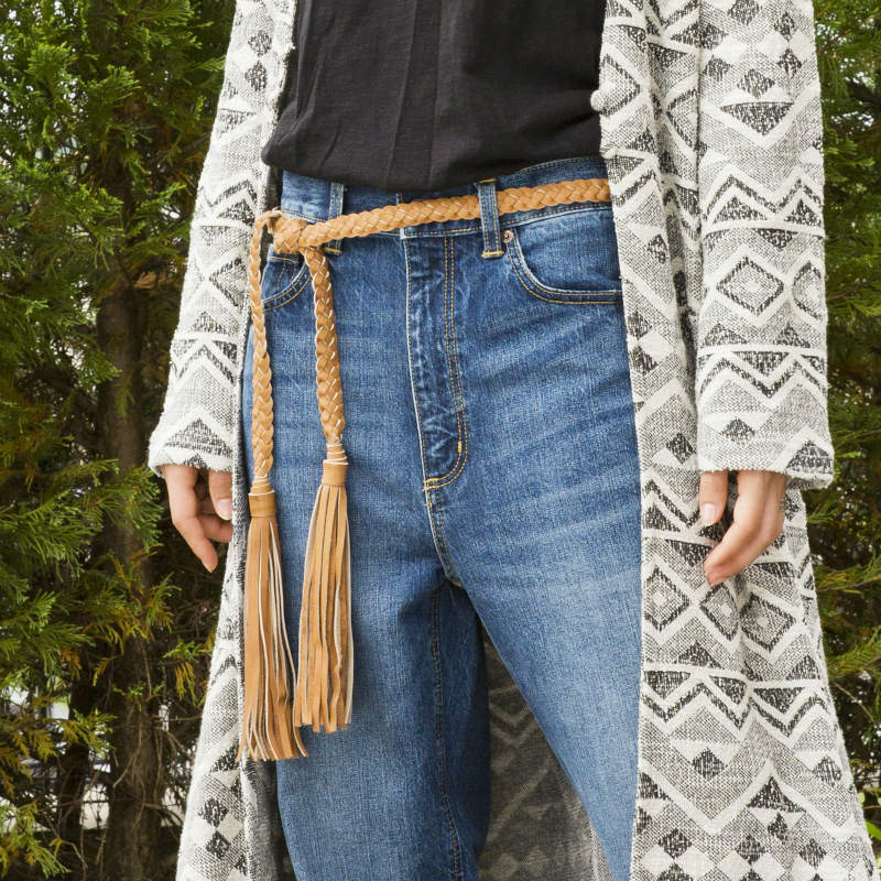 Capezio 編み込み 1254 M S エスニック フォークロア ボヘミアン メッシュ ライトグリーン レザーベルト レディース 本革 黄緑 非売品 レザーベルト