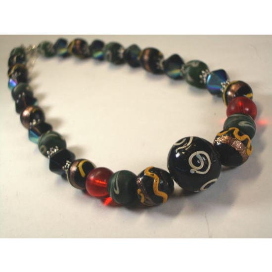 とんぼ玉ネックレス