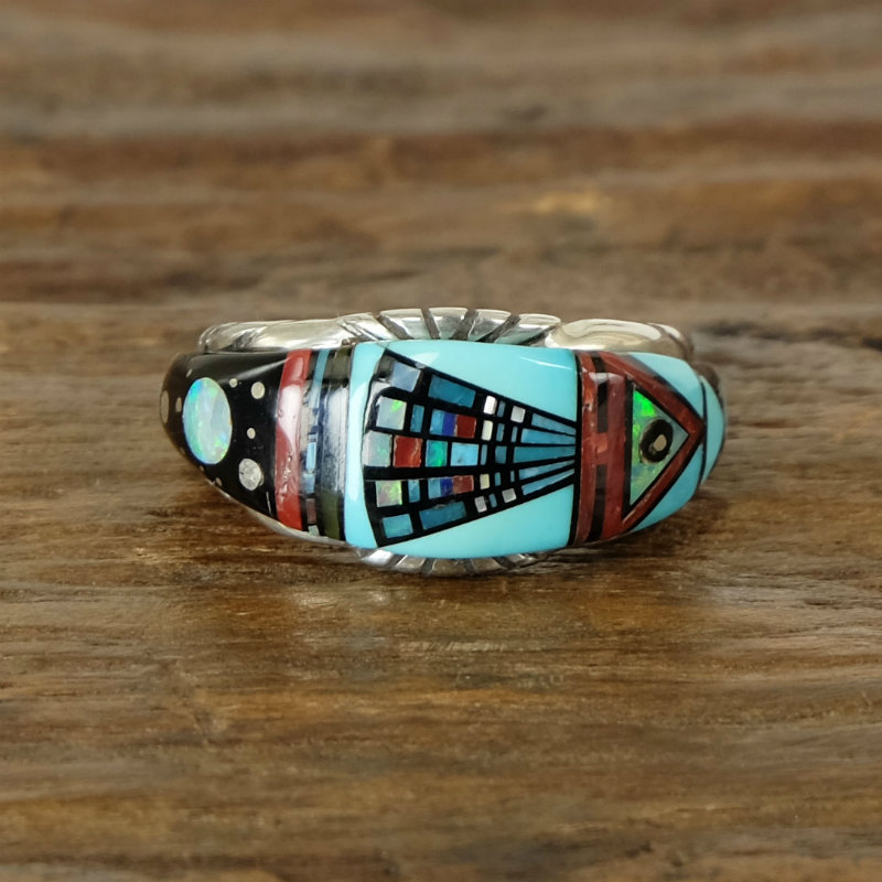 Ervin Tsosie アーヴィンツォーシー リング ナバホ族