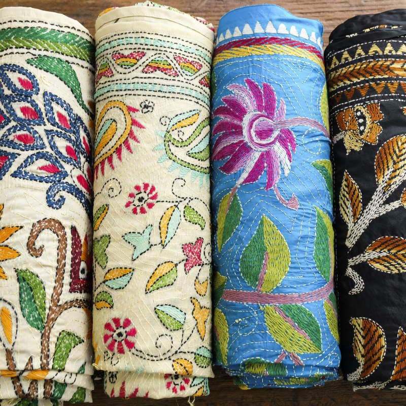 シルクノクシカタ大判ショール