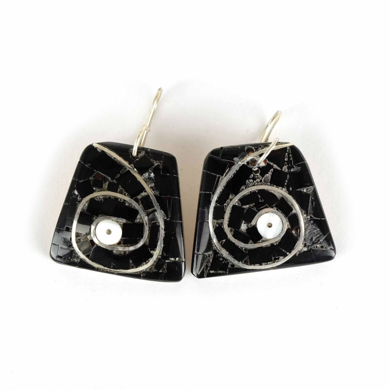 マリーロバト モザイクインレイ ピアス