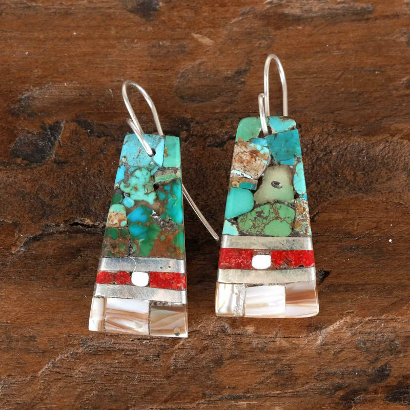 マリーロバト モザイクインレイ ピアス｜マライカ公式通販