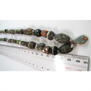 イスラムビーズ一連 【Ancient Islamic Beads】｜マライカ公式通販