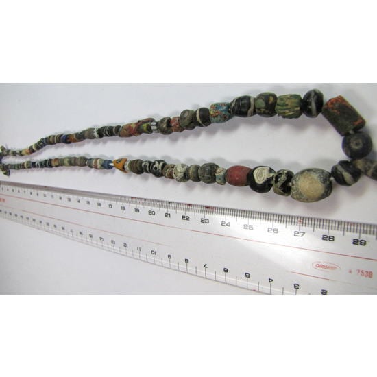 イスラムビーズ一連 【Ancient Islamic Beads】｜マライカ公式通販