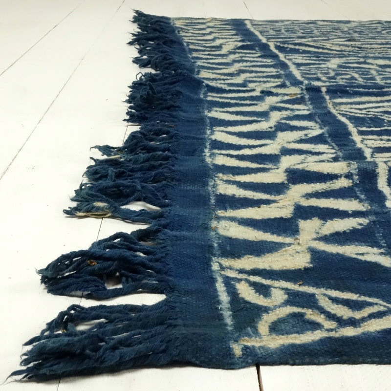 バミレケ族 藍染め布 150×109cm｜マライカ公式通販