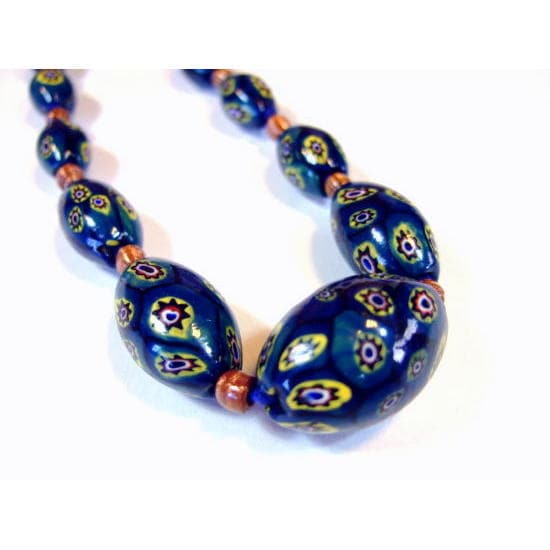 ビクトリアンビーズネックレス