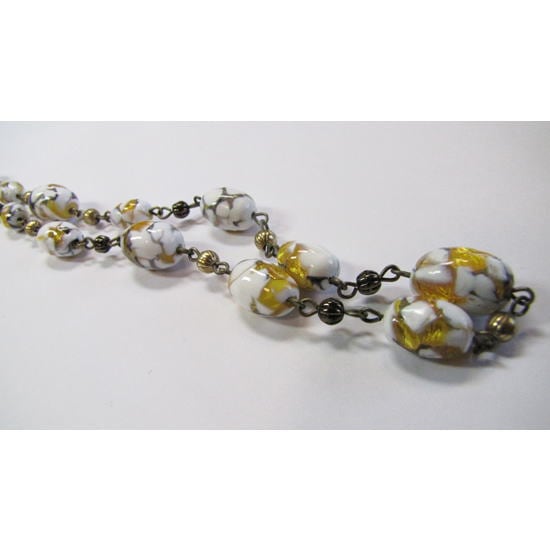 ビクトリアンビーズネックレス