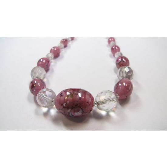 ビクトリアンビーズネックレス