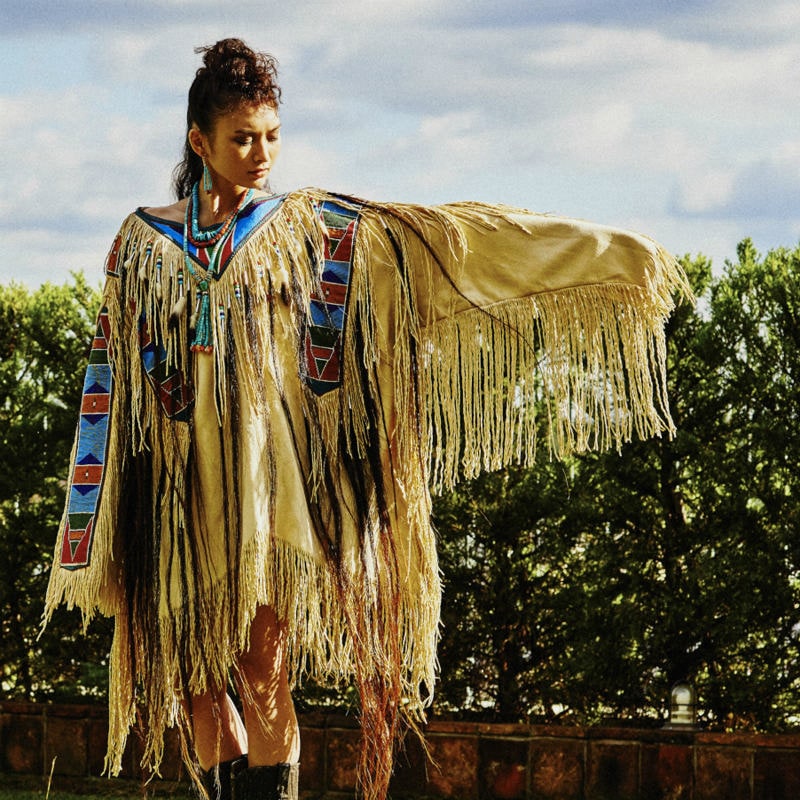 ネイティブアメリカンの儀式用衣装 【レンタル・非売品】