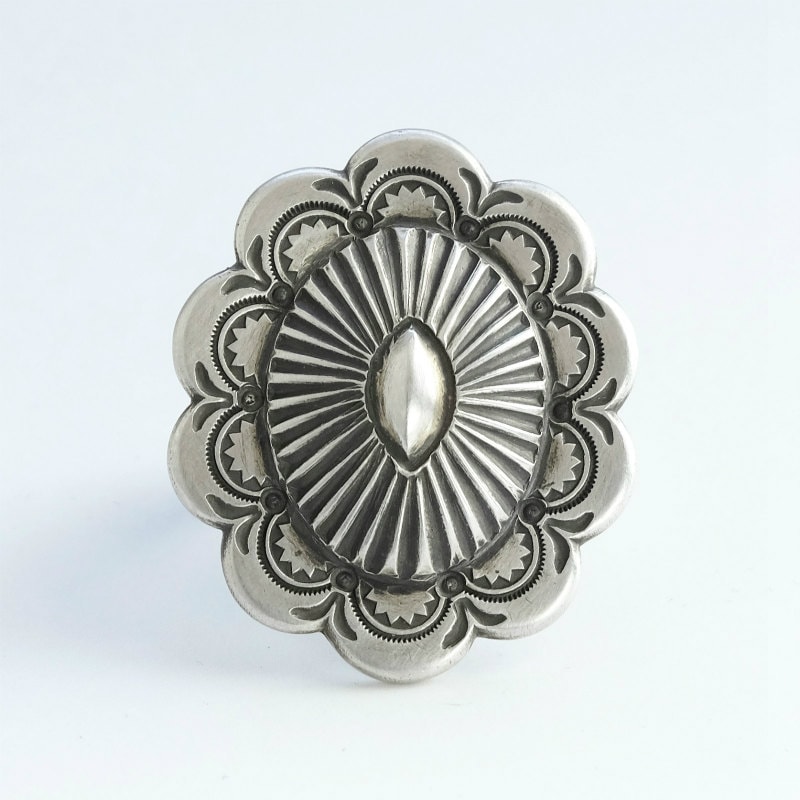 21号 エディソンサンディスミス　スタンプワーク　リング　