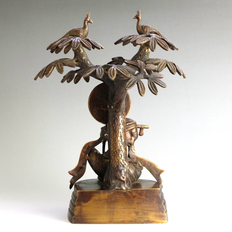 ヒンドゥー教神様 真鍮製クリシュナツリー｜マライカ公式通販