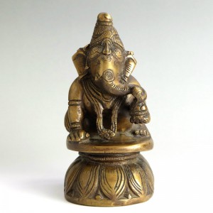 ヒンドゥー教神様 真鍮製ガネーシャ｜マライカ公式通販