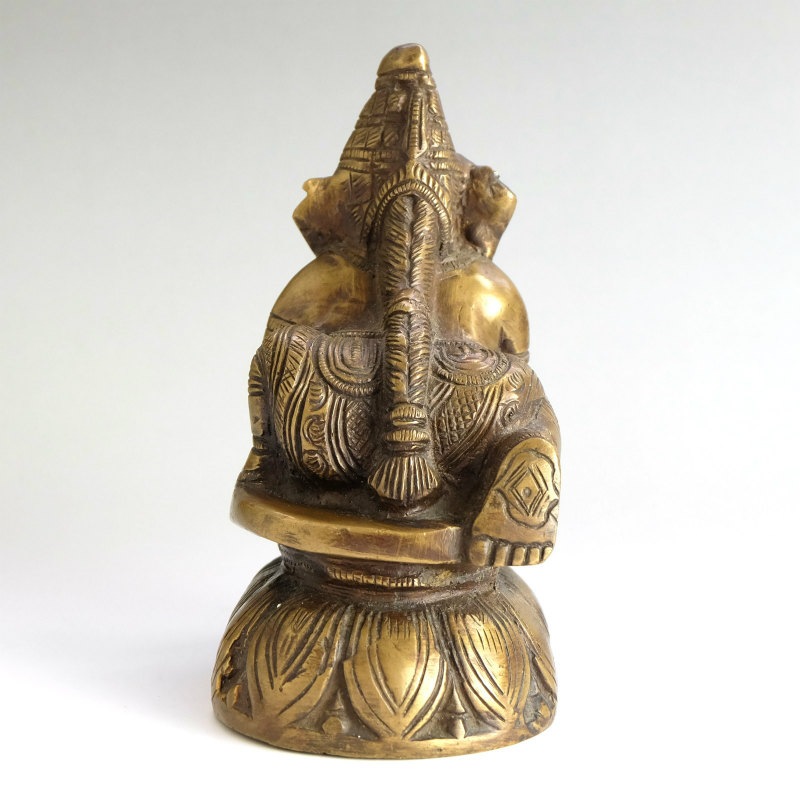 夢を叶える密教神ガネーシャ　真鍮製　ブランコに乗ってます 夢を叶える密教神ガネーシャ 真鍮製 ブランコに乗ってます