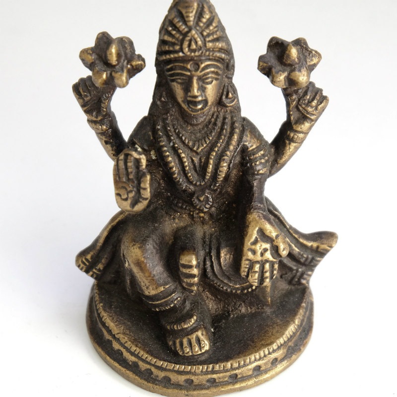 ハヌマーン、ラクシュミ、アルミ製、インド、ヒンドゥー教、インドの神