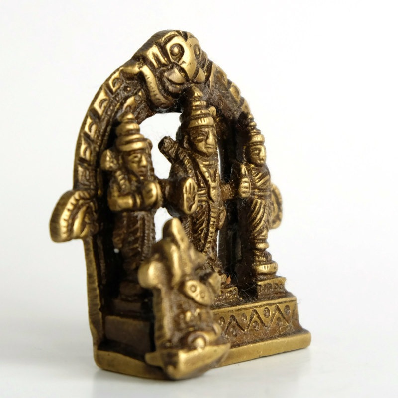 ヒンドゥー教神様 真鍮製ラーマ&シーター｜マライカ公式通販