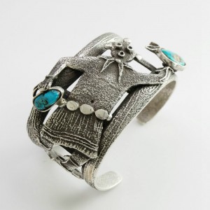 作家万華鏡ペンダント ケビン＆デボラヒーリー シルバー925 バンブー ケヴィン＆デボラ・ヒーリー