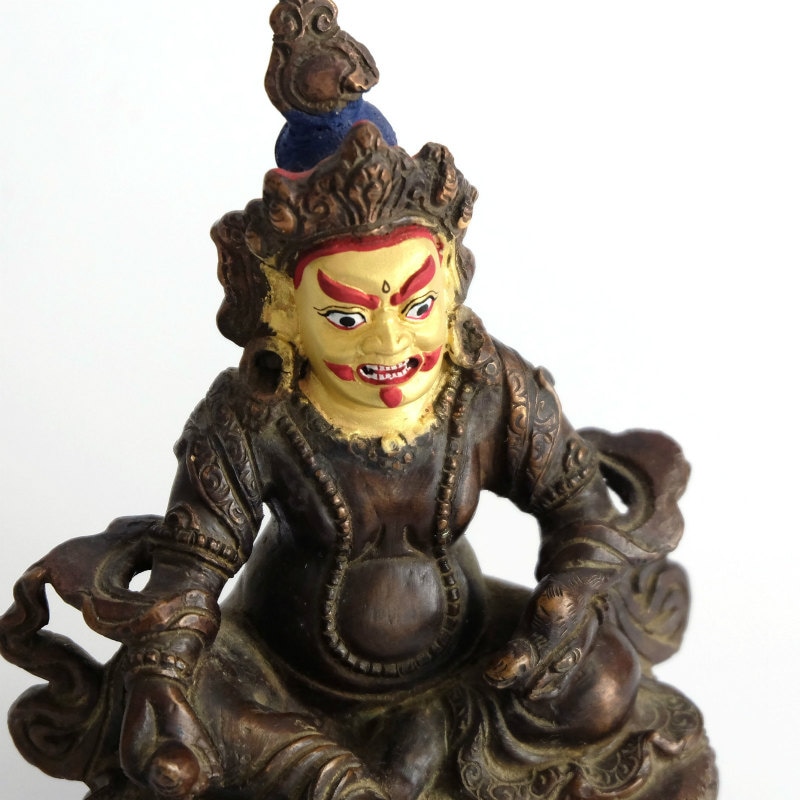 ◇ジャンバラ(宝蔵神)像◇仏教 チベット-11