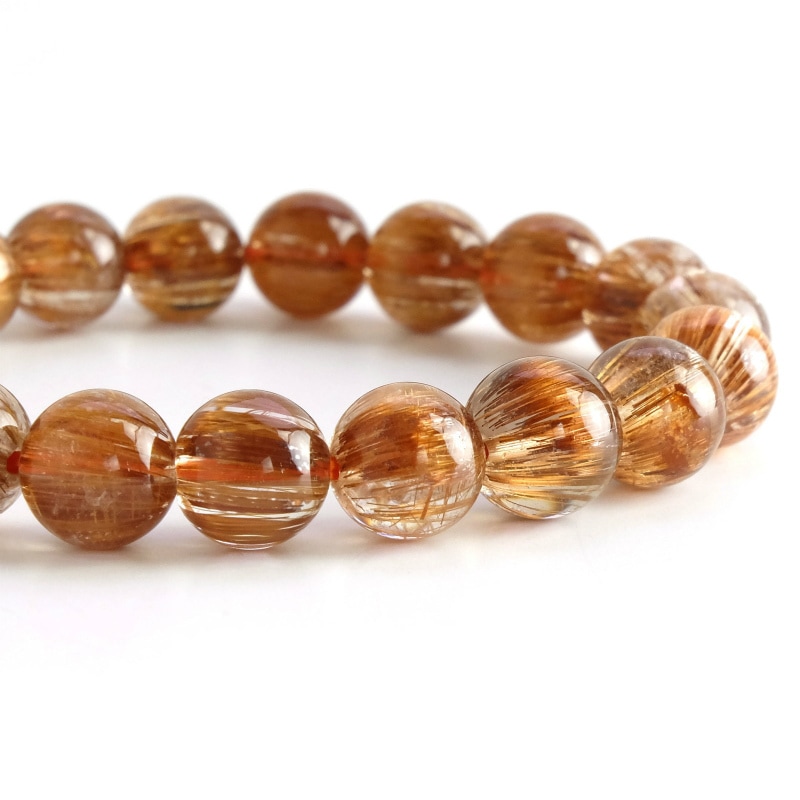 極上ロイヤルキャッツアイルチルブレスレットAAAグレード 10mm