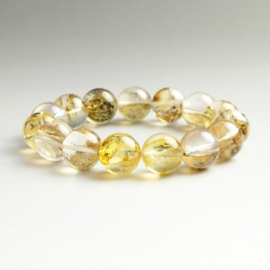 ◇希少◇デンドリチッククォーツ丸玉ブレスレット 15mm｜マライカ公式通販