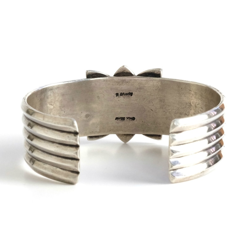 147mm ペリーショーティー コインシルバー フォックス バングル