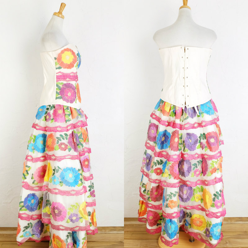 メキシコのお祭り衣装（子供用） 1点|民族衣装 中南米雑貨 刺繍