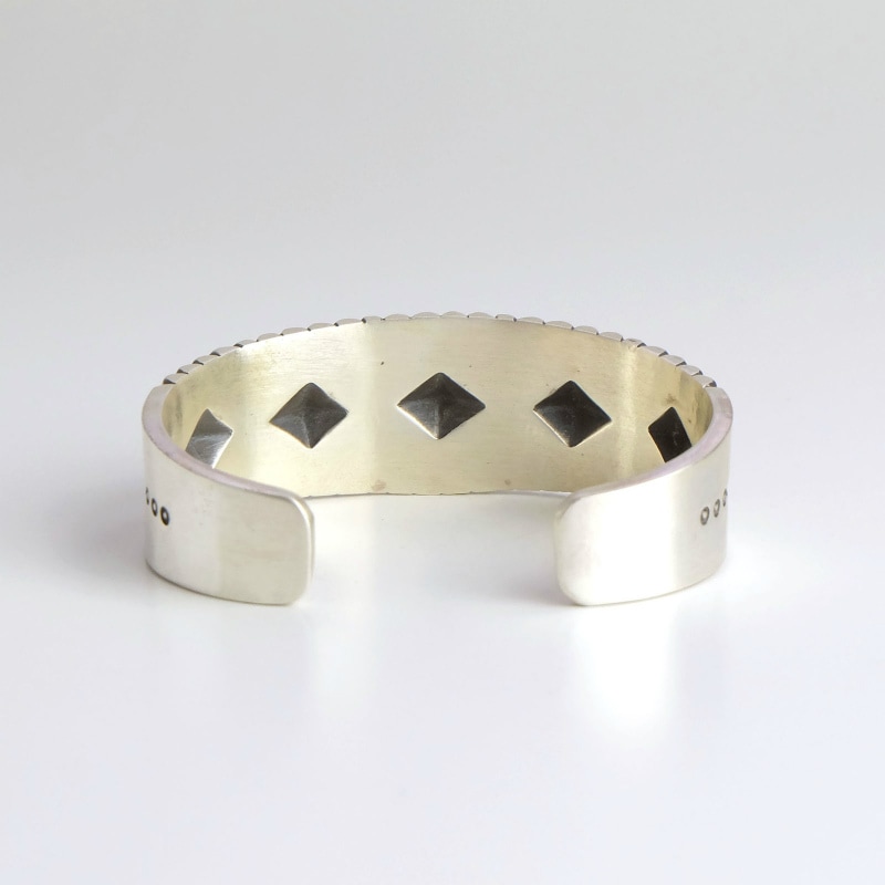 極美品 ハーマンスミス スタンプワーク ヘビーゲージ バングル