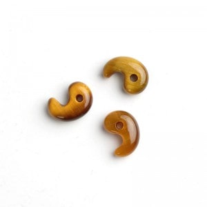 古代勾玉10mm タイガーアイ 【メール便可】｜マライカ公式通販