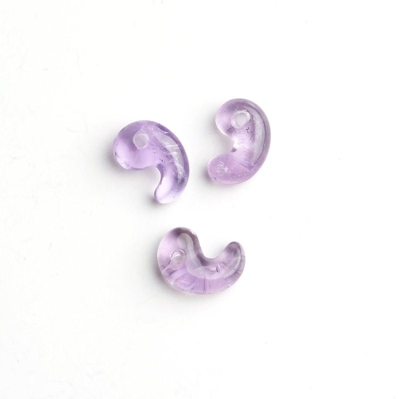 アメジスト勾玉 勾玉 まがたま アメジスト 大玉 約3㎝ | 縄文ギャラリー「JOMON