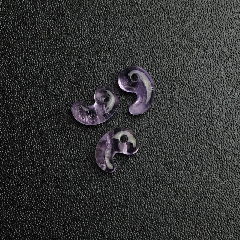 古代勾玉10mm アメジスト 【メール便可】｜マライカ公式通販