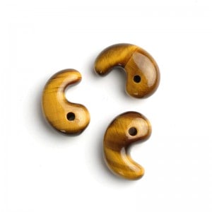 タイガーアイ　独鈷杵 古代勾玉20mm タイガーアイ 【メール便可】｜マライカ公式通販