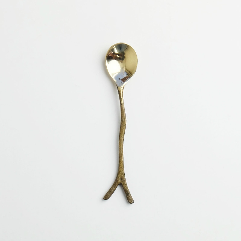真鍮枝スプーン（小）【メール便可】｜マライカ公式通販