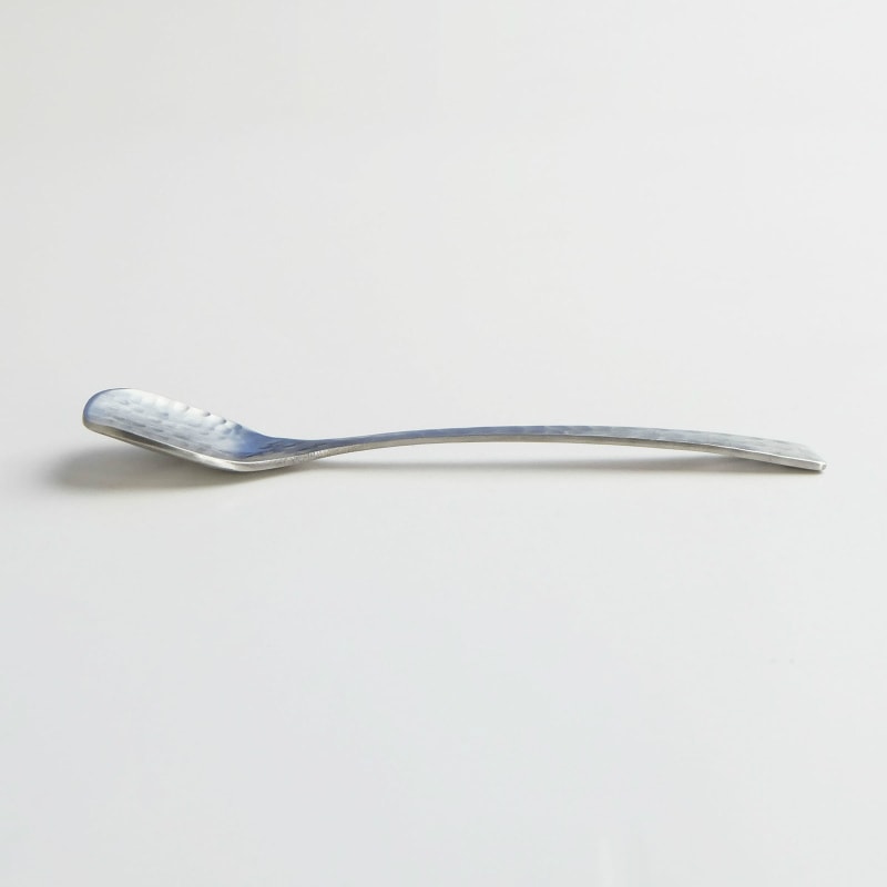 ステンレス槌目デザートスプーン【メール便可】｜マライカ公式通販