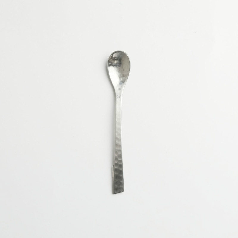 ステンレス槌目スプーン【メール便可】　インド