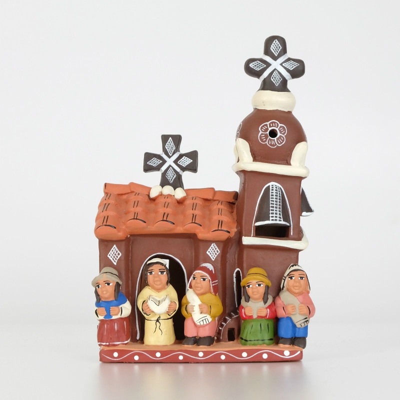 アヤクーチョ　素焼き教会　A