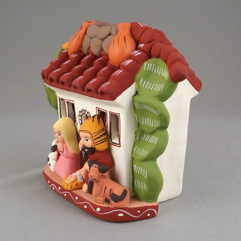 アヤクーチョ 素焼きキリスト誕生 N ペルー｜マライカ公式通販