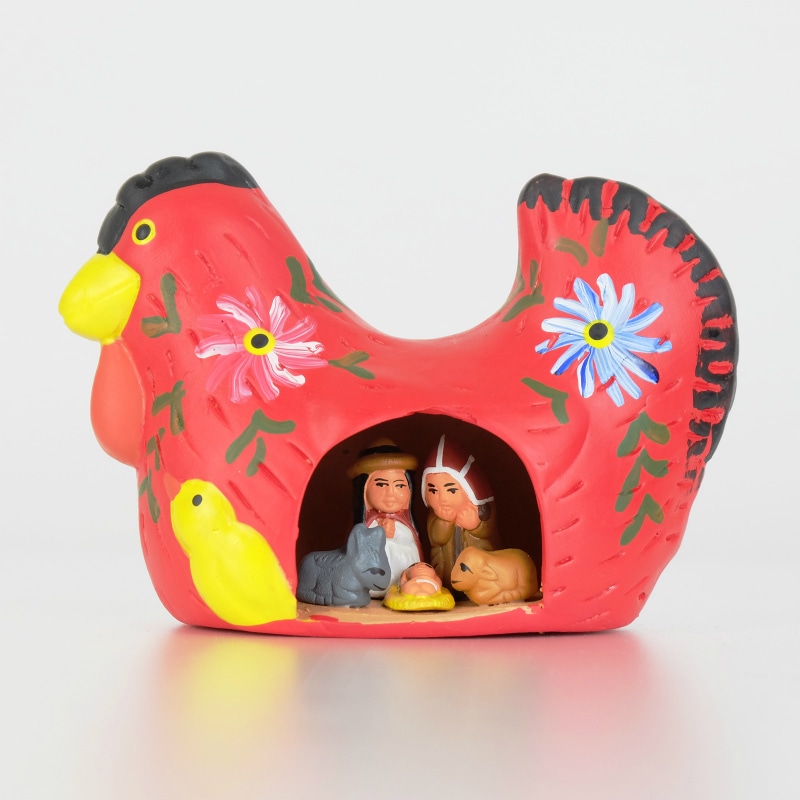 アヤクーチョ 素焼きキリスト誕生 M｜マライカ公式通販