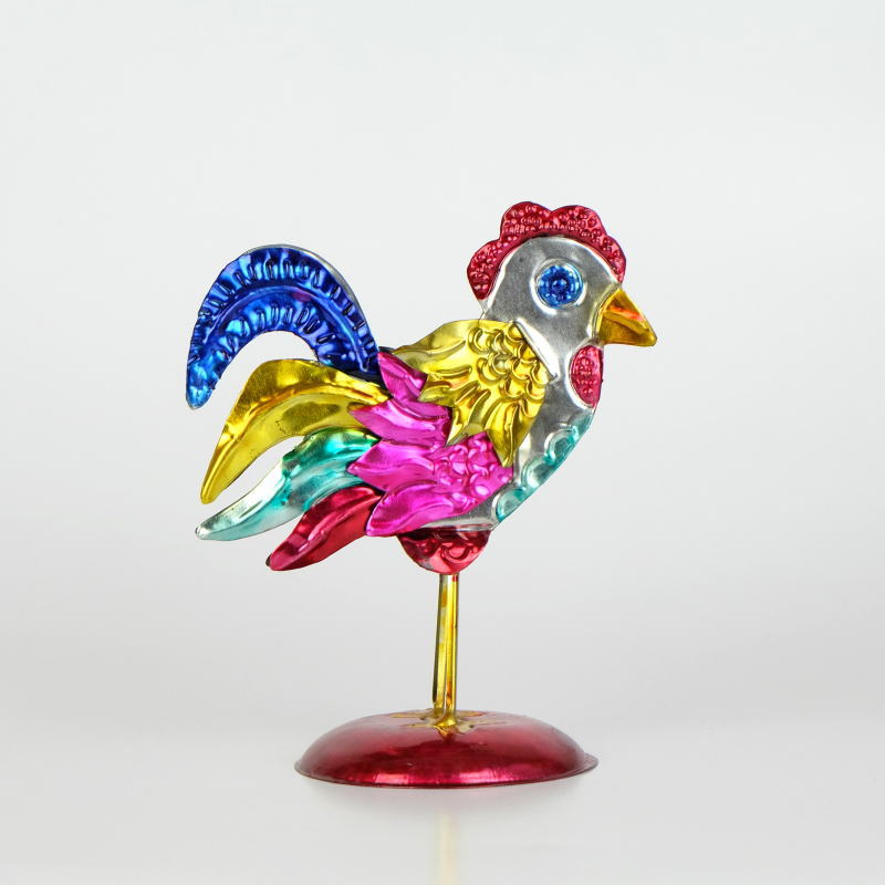 メキシコ　オハラータ　ブリキニワトリ　Ｓ