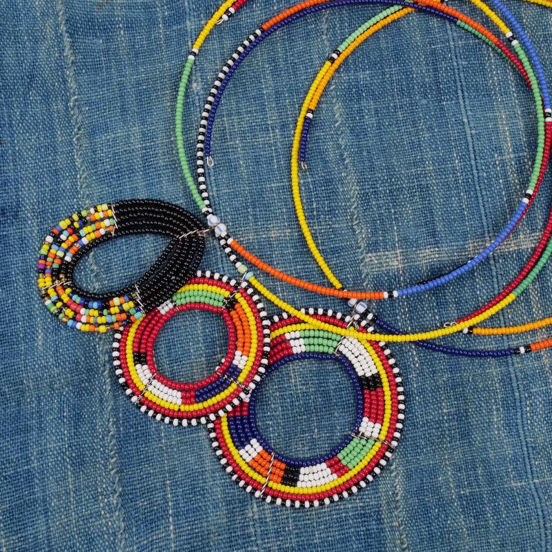 アフリカンビーズネックレス 【メール便可】｜マライカ公式通販