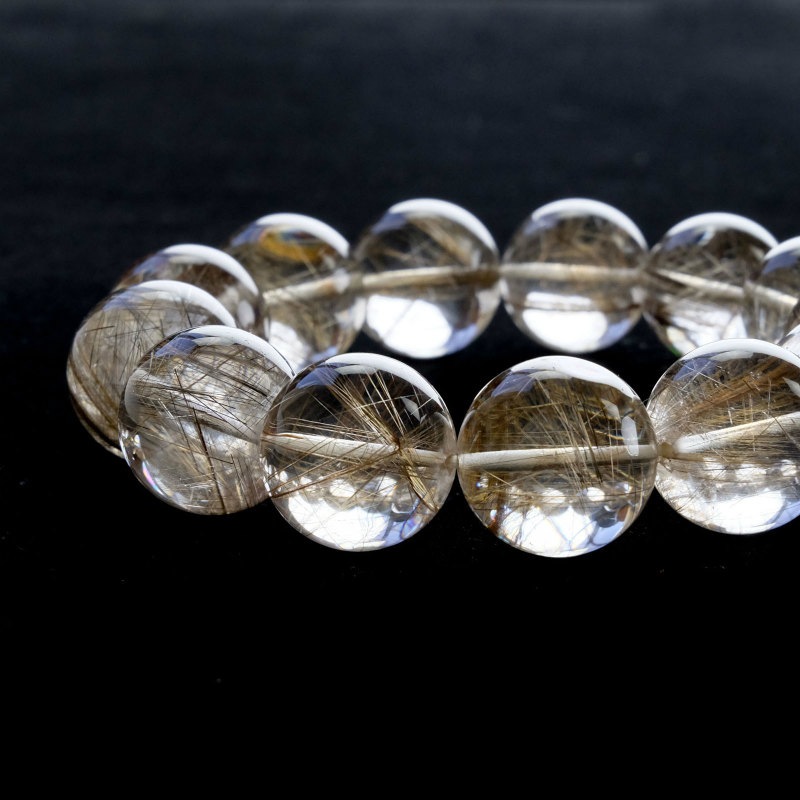 ◇高品質◇シルバールチル丸玉ブレスレット 17-18mm｜マライカ公式通販