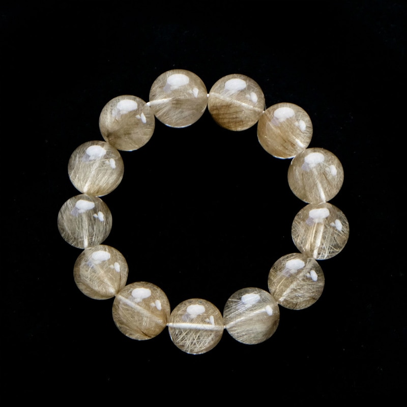 ◇高品質◇シルバールチル丸玉ブレスレット 17-18mm｜マライカ公式通販