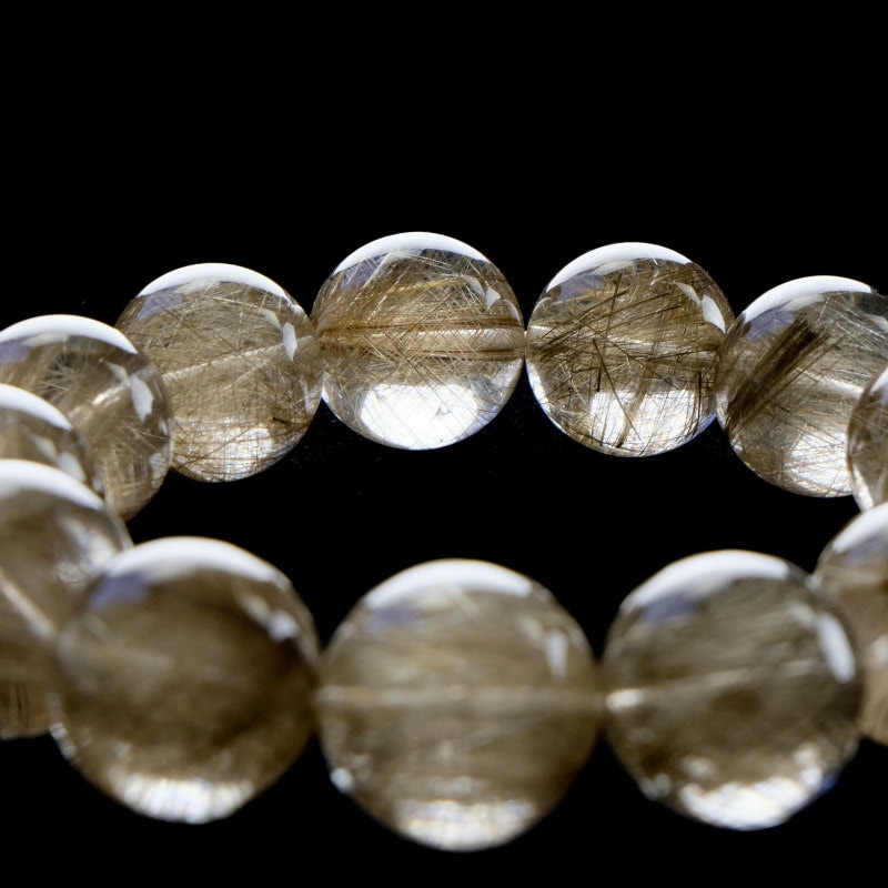 ◇高品質◇シルバールチル丸玉ブレスレット 17-18mm｜マライカ公式通販